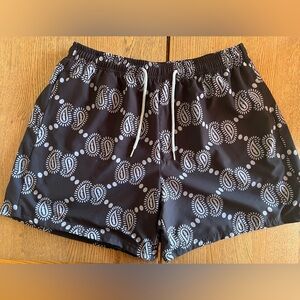 Paisley Pattern Shorts